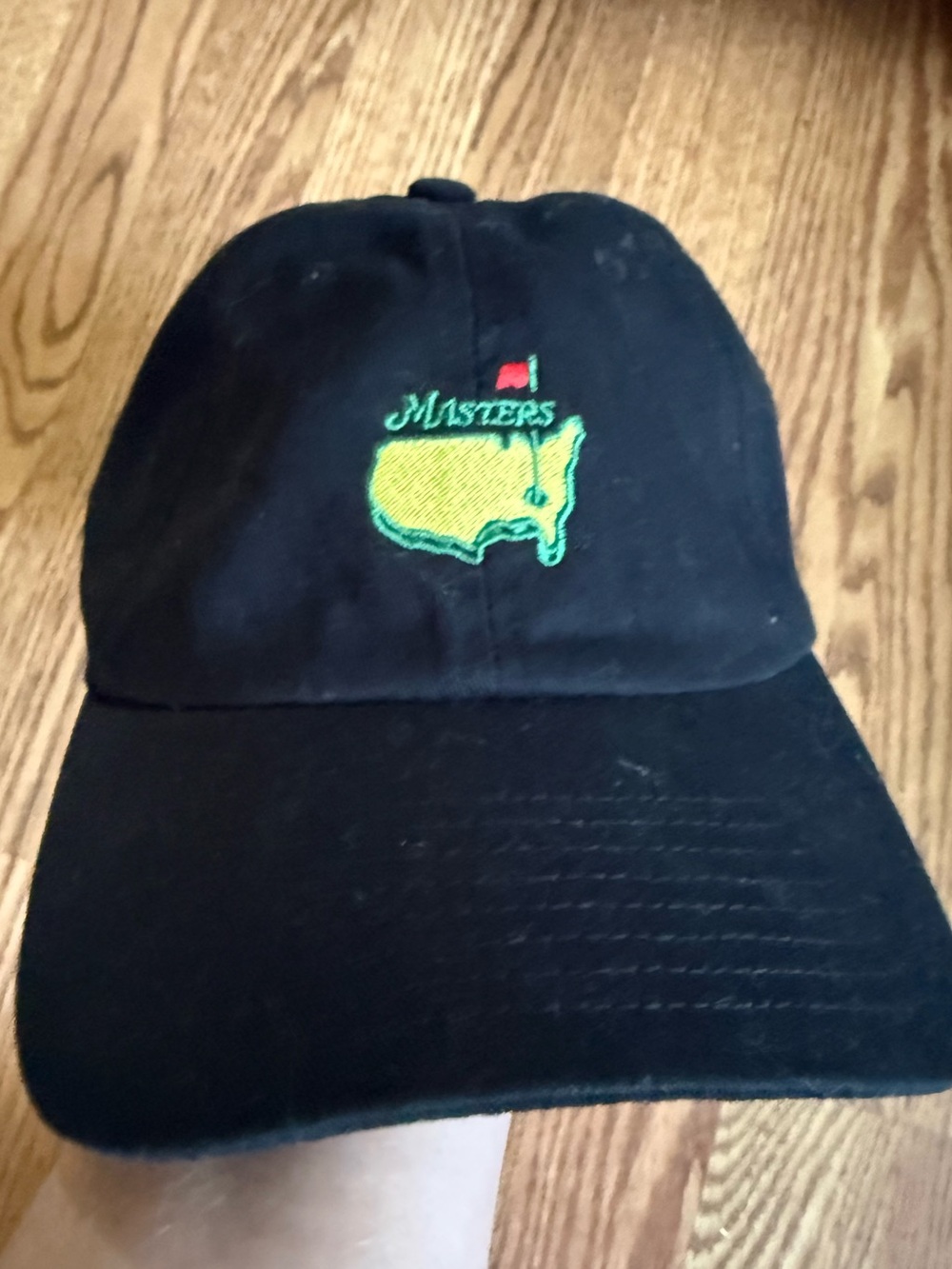Masters Golf Black Baseball Hat